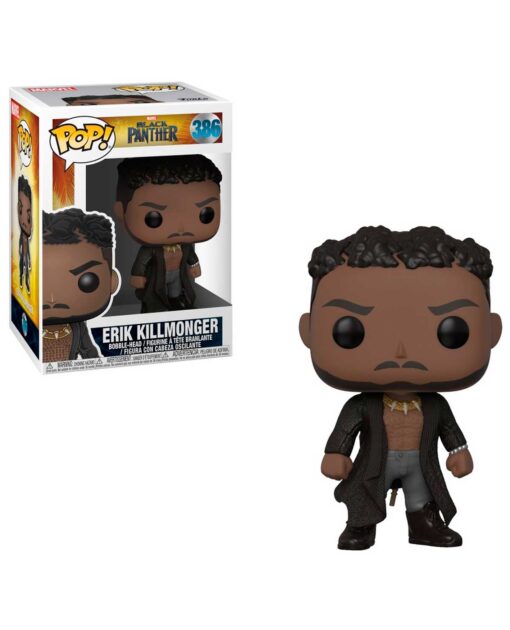 FIGURA POP BLACK PANTHER KILLMONGER WITH SCARS - Image 2