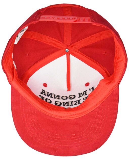 GORRA SNAPBACK ONE PIECE IM GONNA BE KING OF THE PIRATES ROJA - Image 2