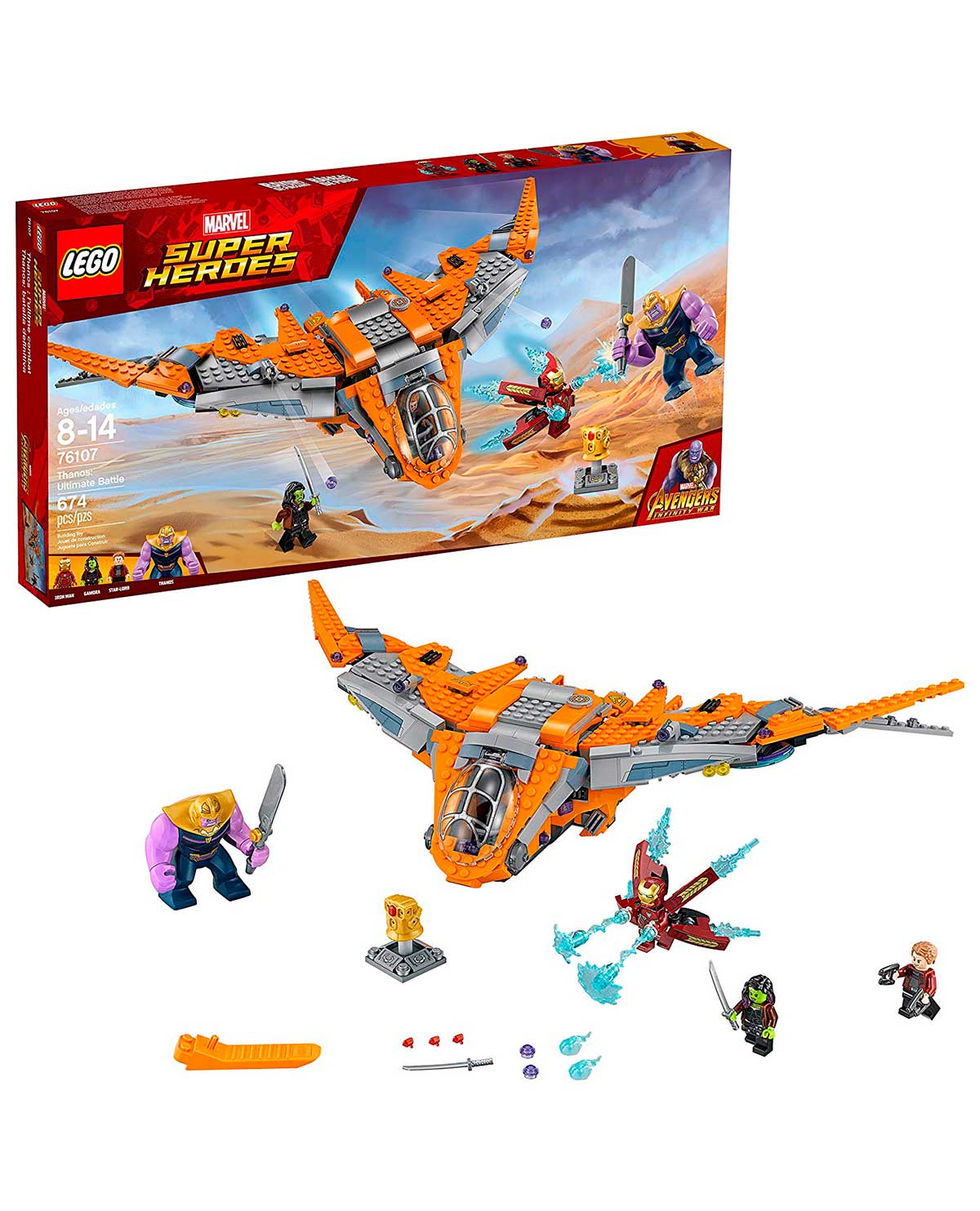 LEGO MARVEL SUPERO HEROES AVENGERS INFINITY WAR THANOS BATALLA DEFINITIVA - Image 3