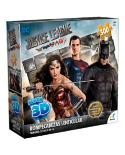 ROMPECABEZAS LENTICULAR LIGA DE LA JUSTICIA
