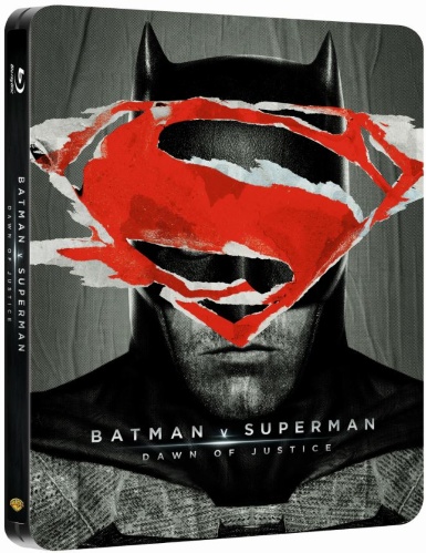 BATMAN V SUPERMAN DAWN OF JUSTICE STEELBOOK EDITION BLU-RAY