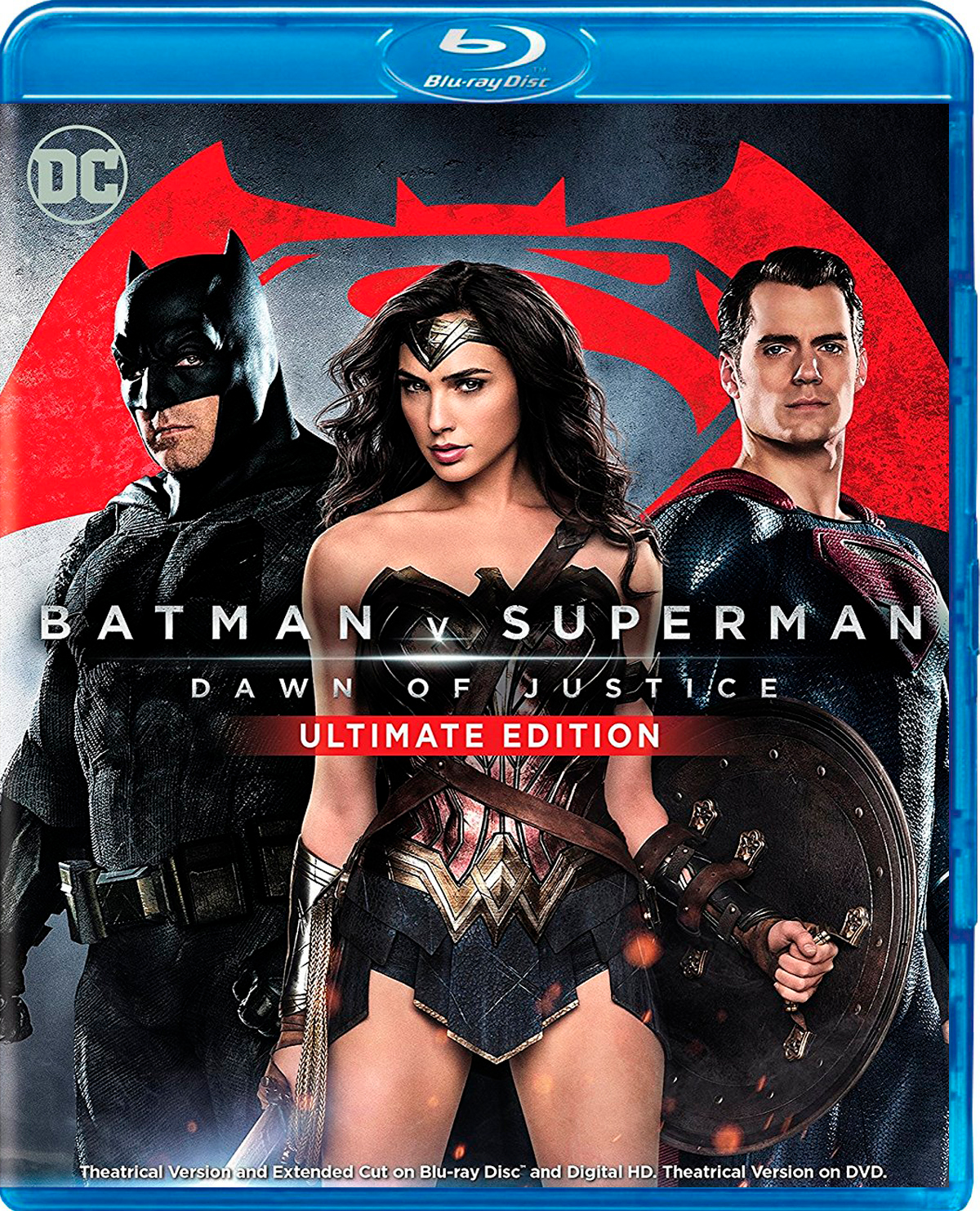 BATMAN V SUPERMAN DAWN OF JUSTICE BLU-RAY