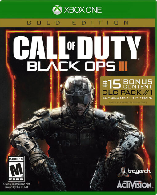 CALL OF DUTY BLACK OPS III GOLD EDITION