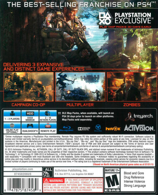 CALL OF DUTY BLACK OPS III GOLD EDITION - Image 2
