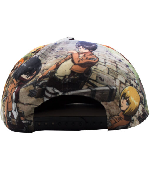 GORRA SNAPBACK ATTACK ON TITAN MULTICOLOR - Image 2