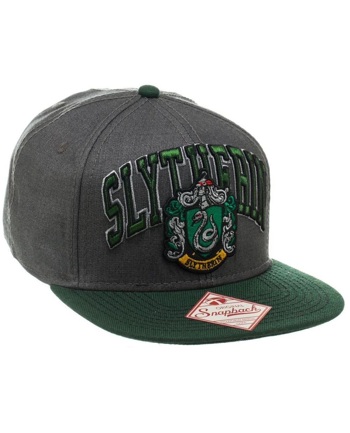 GORRA SNAPBACK HARRY POTTER SLYTHERIN GRIS - Image 2