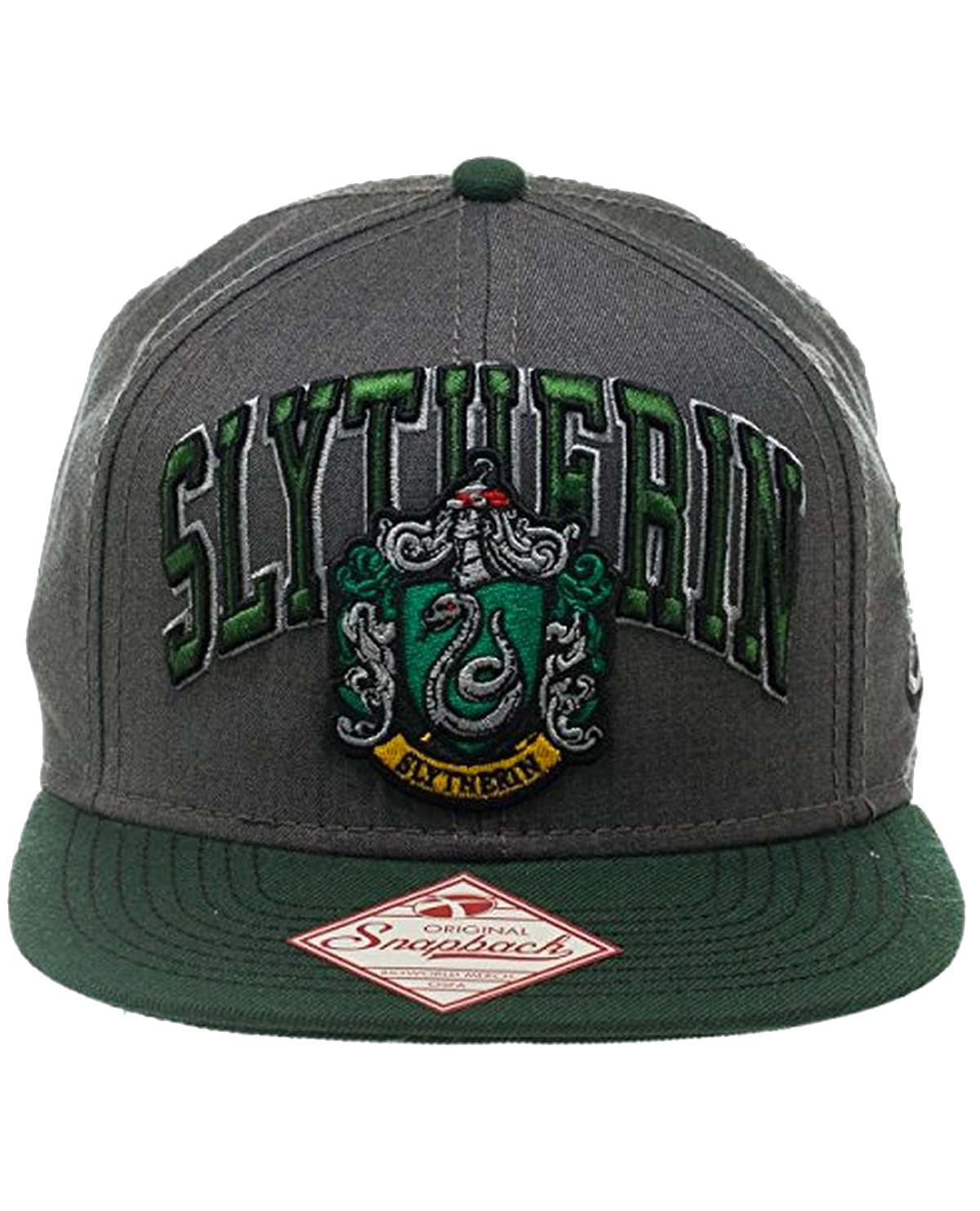 GORRA SNAPBACK HARRY POTTER SLYTHERIN GRIS