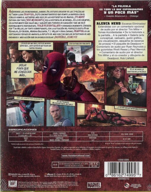 DEADPOOL BLU-RAY - Image 2