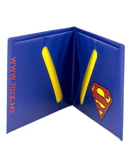 CARTERA DE PAPEL SUPERMAN LOGO AZUL - Image 3