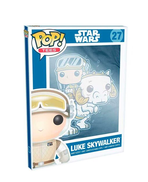 PLAYERA STAR WARS POP LUKE SKYWALKER Y TAUNTAUN AZUL MEDIANA - Image 2
