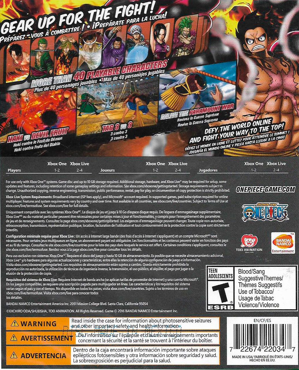 ONE PIECE BURNING BLOOD - Image 2