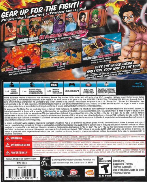 ONE PIECE BURNING BLOOD - Image 2