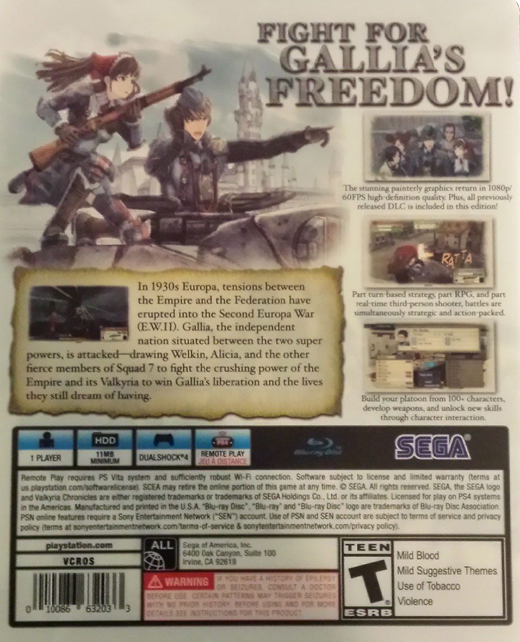 VALKYRIA CHRONICLES REMASTERED - Image 2