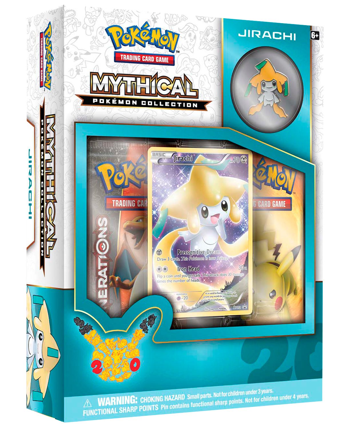 CAJA POKEMON TRADING CARD GAME MYTHICAL COLLECTION JIRACHI