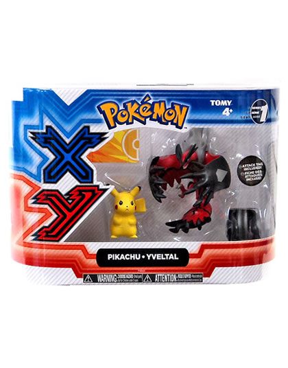 POKEMON XY 2 FIGURE PACK PIKACHU & YVELTAL - Image 2
