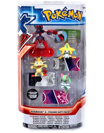 POKEMON XY4 FIGURE PACK MEGA SCIZOR JIRACHI MEOWTH KIRILA - Image 3