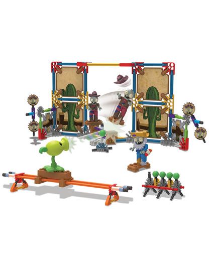 SET DE CONSTRUCCION PLANTS VS ZOMBIES WILD WEST SKIRMISH