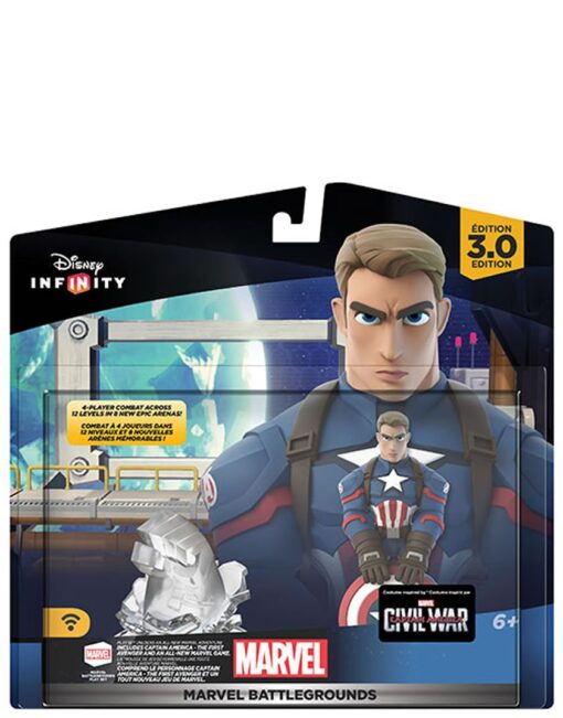 DISNEY INFINITY 3 0 MARVEL SET DE JUEGO CAPITAN AMERICA