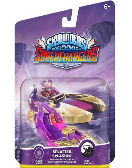 SKYLANDERS SUPERCHARGERS VEHICLE SPLATTER SPLASHER – Gameplanet