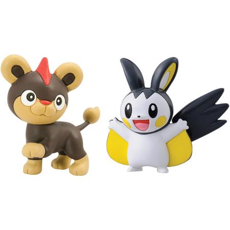 POKEMON XY 2 FIGURE PACK LITLEO VS EMOLGA