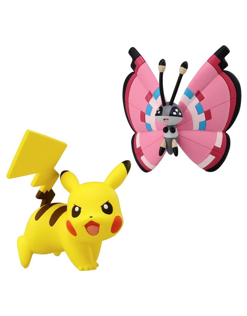 Pokemon Xy 2 Figure Pack Pikachu Vs Vivillon Gameplanet