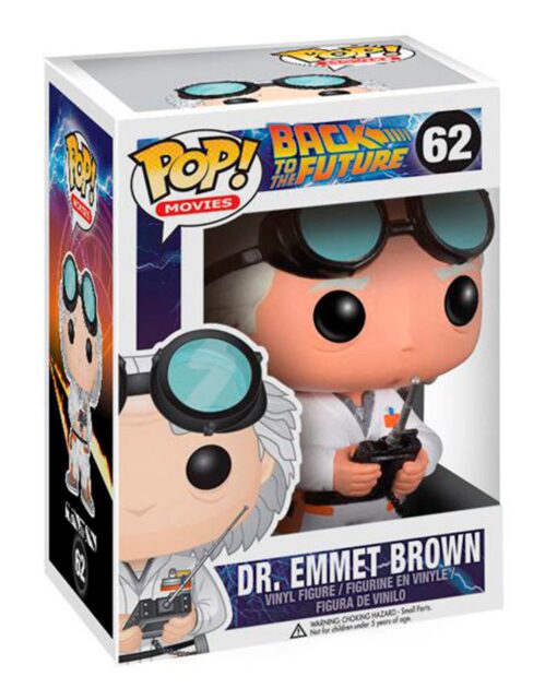 FIGURA POP BACK TO THE FUTURE DR EMMET BROWN - Image 2