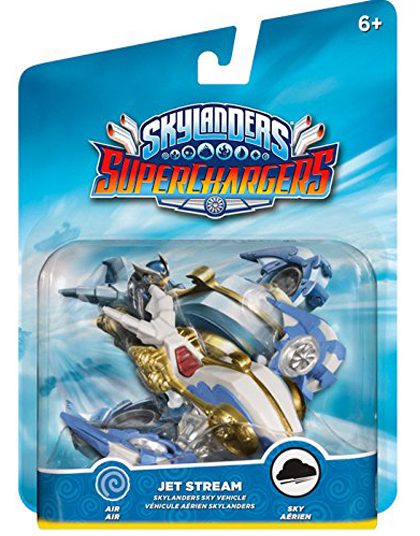 SKYLANDERS SUPERCHARGERS VEHICLE JET STREAM