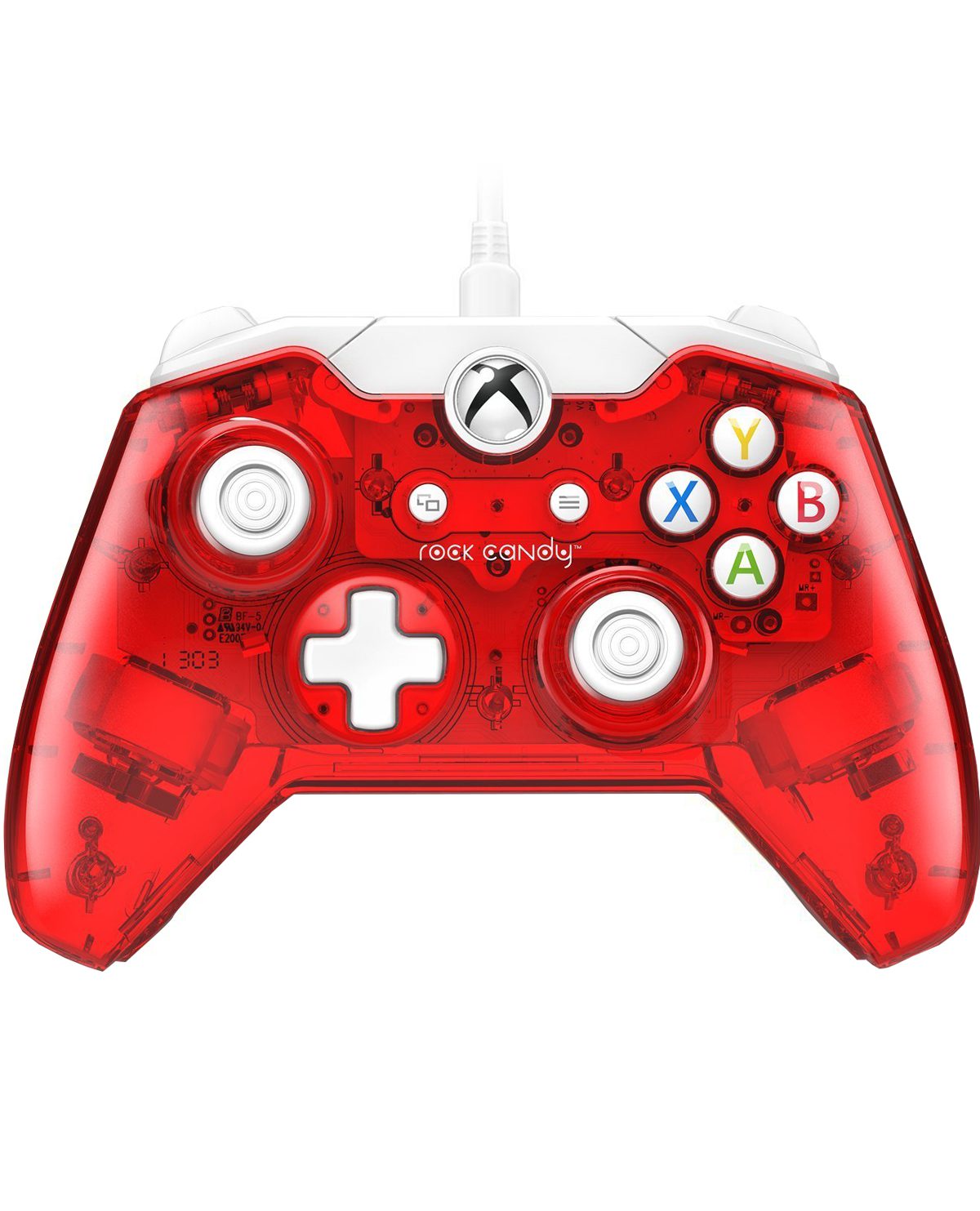 CONTROL XBOX ONE ALAMBRICO ROCK CANDY STORMIN CHERRY