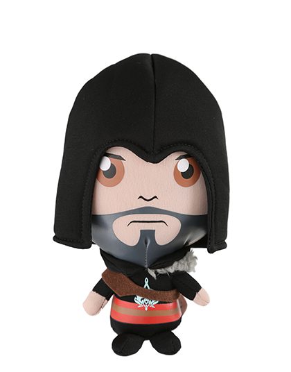 PELUCHE ASSASSINS CREED EZIO AUDITORE CON TRAJE NEGRO 17 CM - Image 2