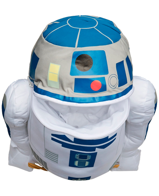 Kit Mochila Star Wars 17x R2d2 3d Costas G Laranja Sestini | Parcelamento Sem Juros