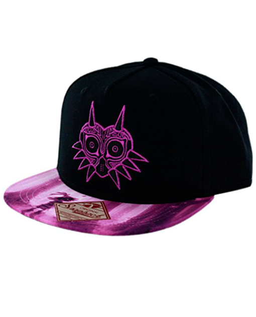 GORRA SNAPBACK THE LEGEND OF ZELDA MAJORAS MASK SKULL KID NEGRA - Image 2