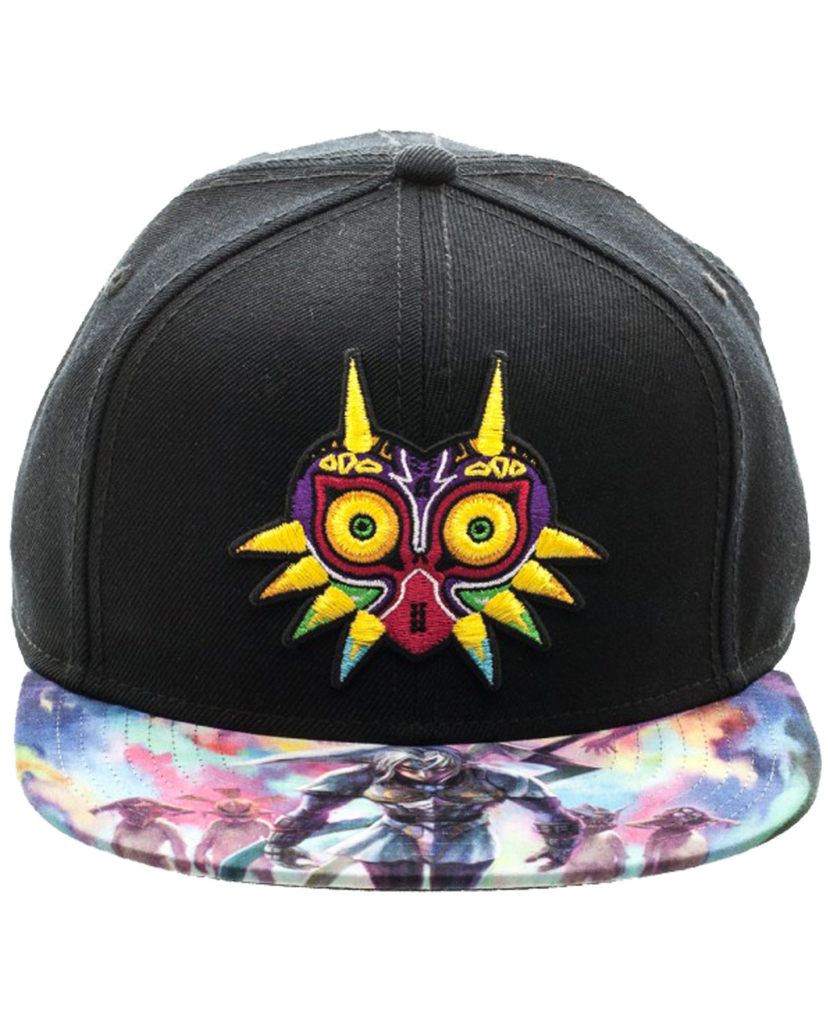 GORRA SNAPBACK THE LEGEND OF ZELDA MAJORAS MASK NEGRA