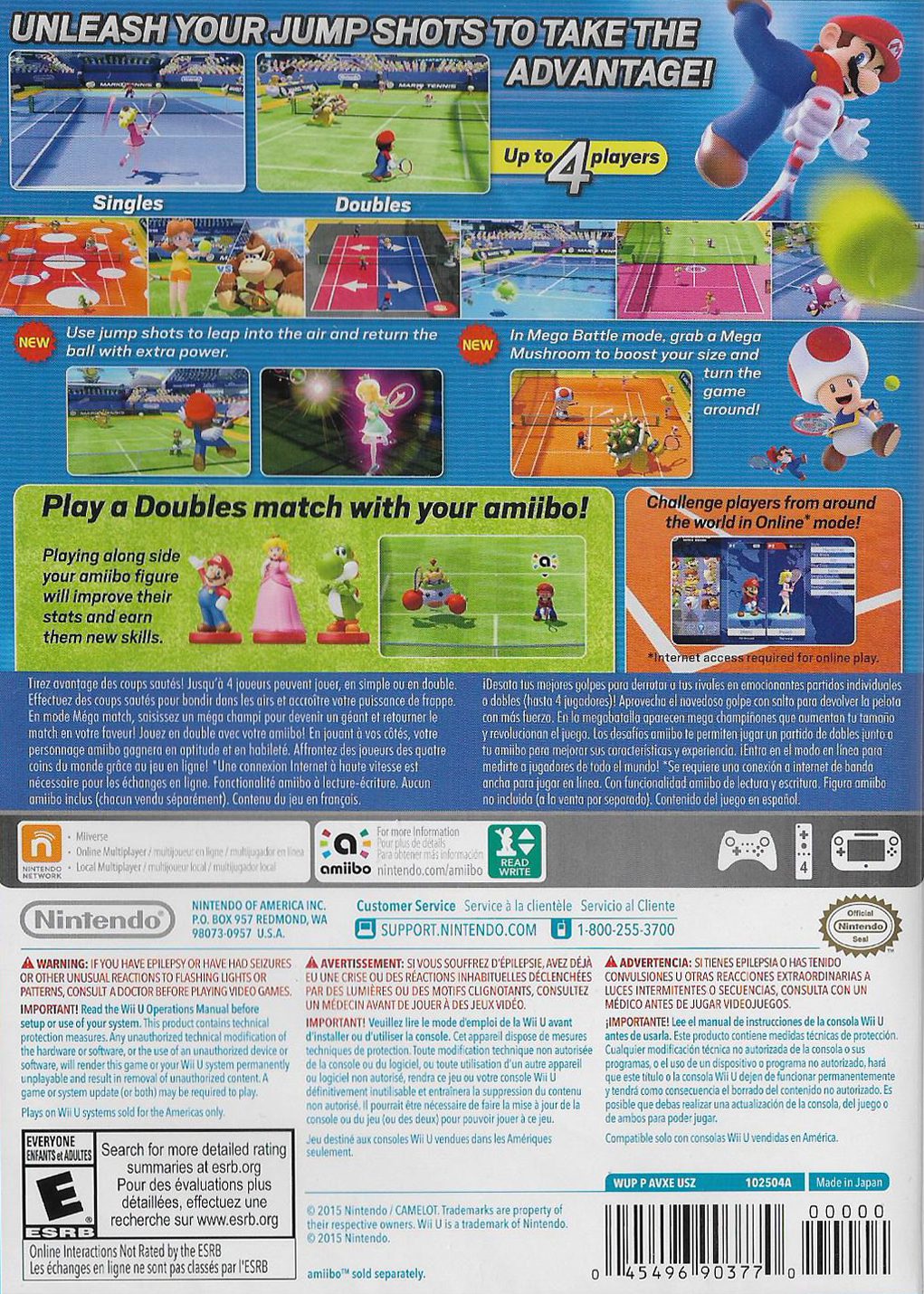 MARIO TENNIS ULTRA SMASH - Image 2