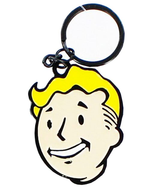 LLAVERO METALICO FALLOUT VAULT BOY HEAD