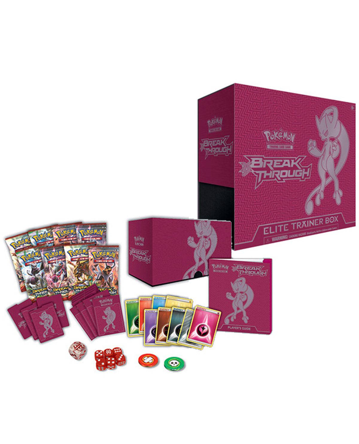 CAJA POKEMON TRADING CARD GAME XY BREAKTHROUGH MEGA MEWTWO XY ELITE TRAINER - Image 2