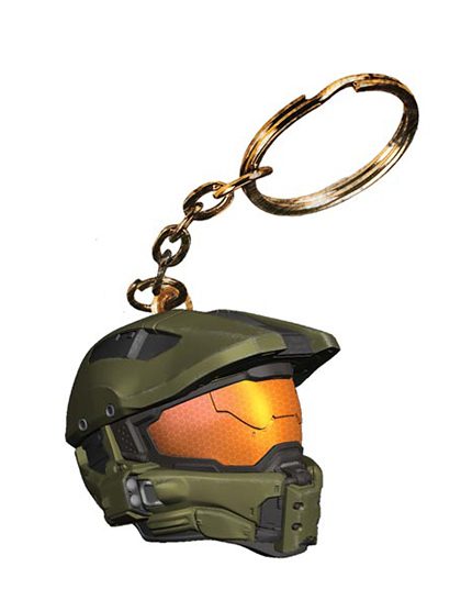 HALO COLLECTIBLE VINYL KEYCHAIN SPARTAN HELMET - Image 2