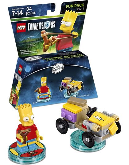 LEGO DIMENSIONS THE SIMPSON BART FUN PACK - Image 2