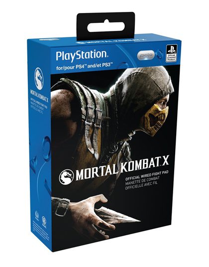 CONTROL PLAYSTATION 4 ALAMBRICO PDP MORTAL KOMBAT X NEGRO - Image 2