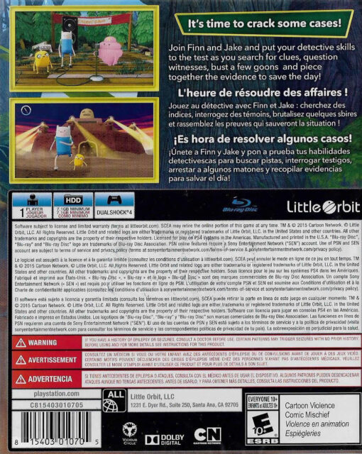 ADVENTURE TIME FINN AND JAKE INVESTIGATIONS - Image 2