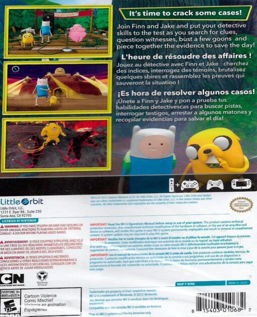 ADVENTURE TIME FINN AND JAKE INVESTIGATIONS - Image 2
