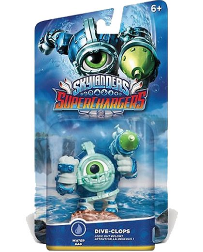 SKYLANDERS SUPERCHARGERS DRIVERS DIVE CLOPS