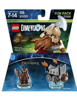 LEGO DIMENSIONS THE LORD OF THE RINGS GIMLI FUN PACK