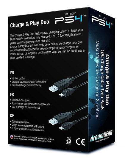 CHARGE AND PLAY DUO BLACK - Image 2