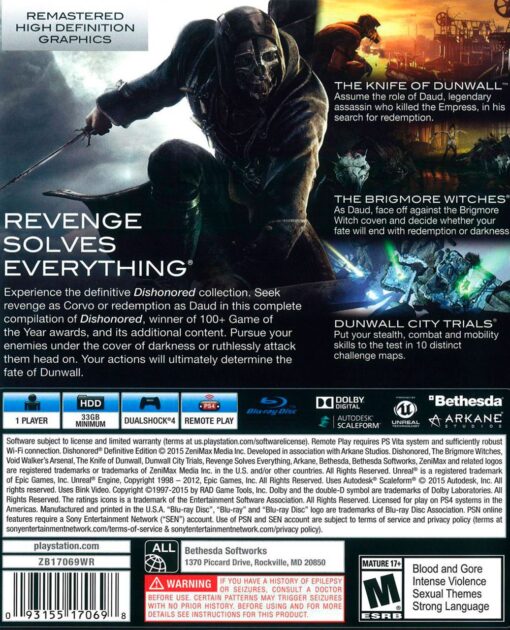 DISHONORED DEFINITIVE EDITION - Image 2