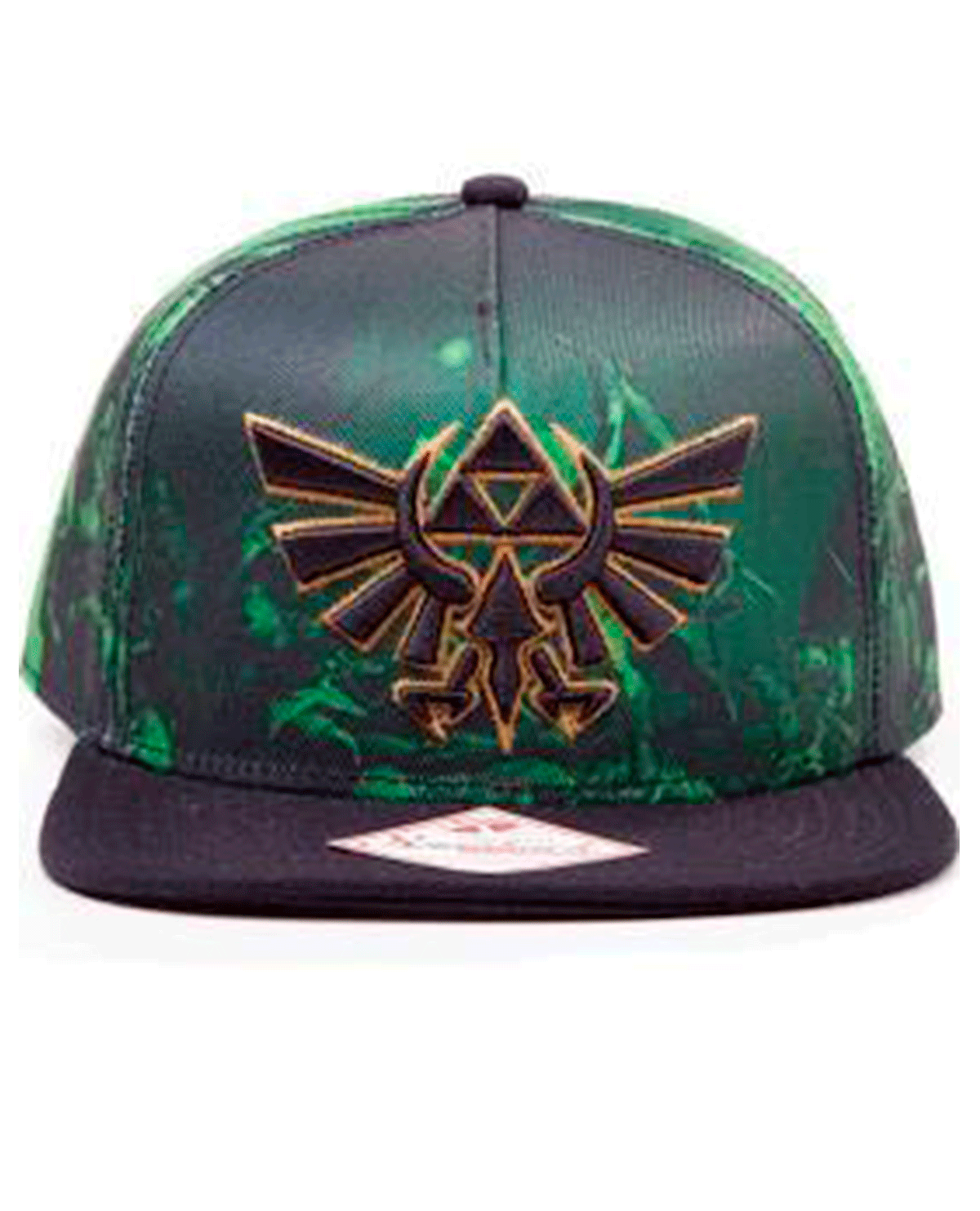 GORRA SNAPBACK THE LEGEND OF ZELDA LOGO SUBLIMADA VERDE