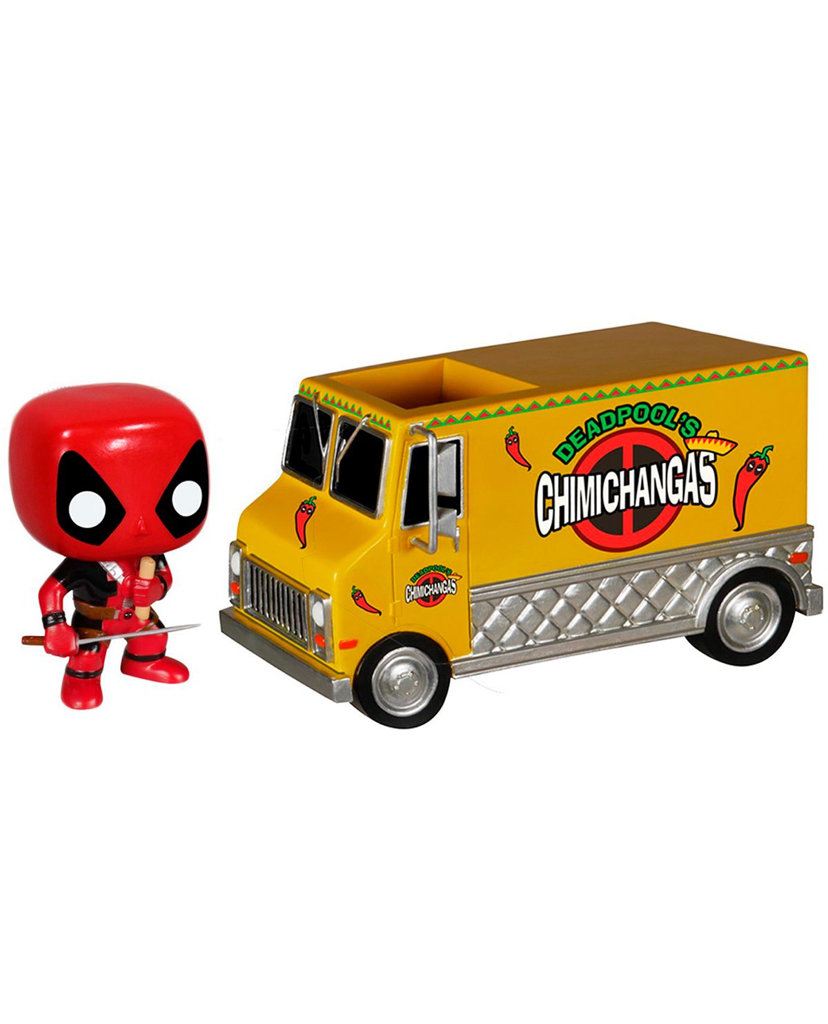 FIGURA POP MARVEL DEADPOOL CHIMICHANGA TRUCK