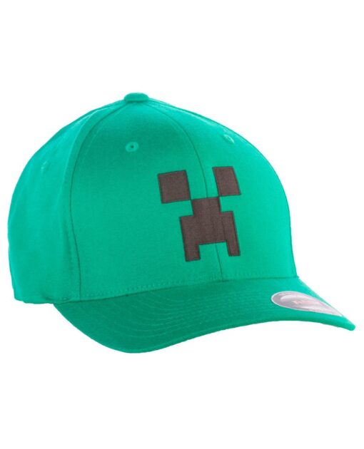 GORRA CLASICA MINECRAFT CREEPER FACE VERDE CH-M - Image 2