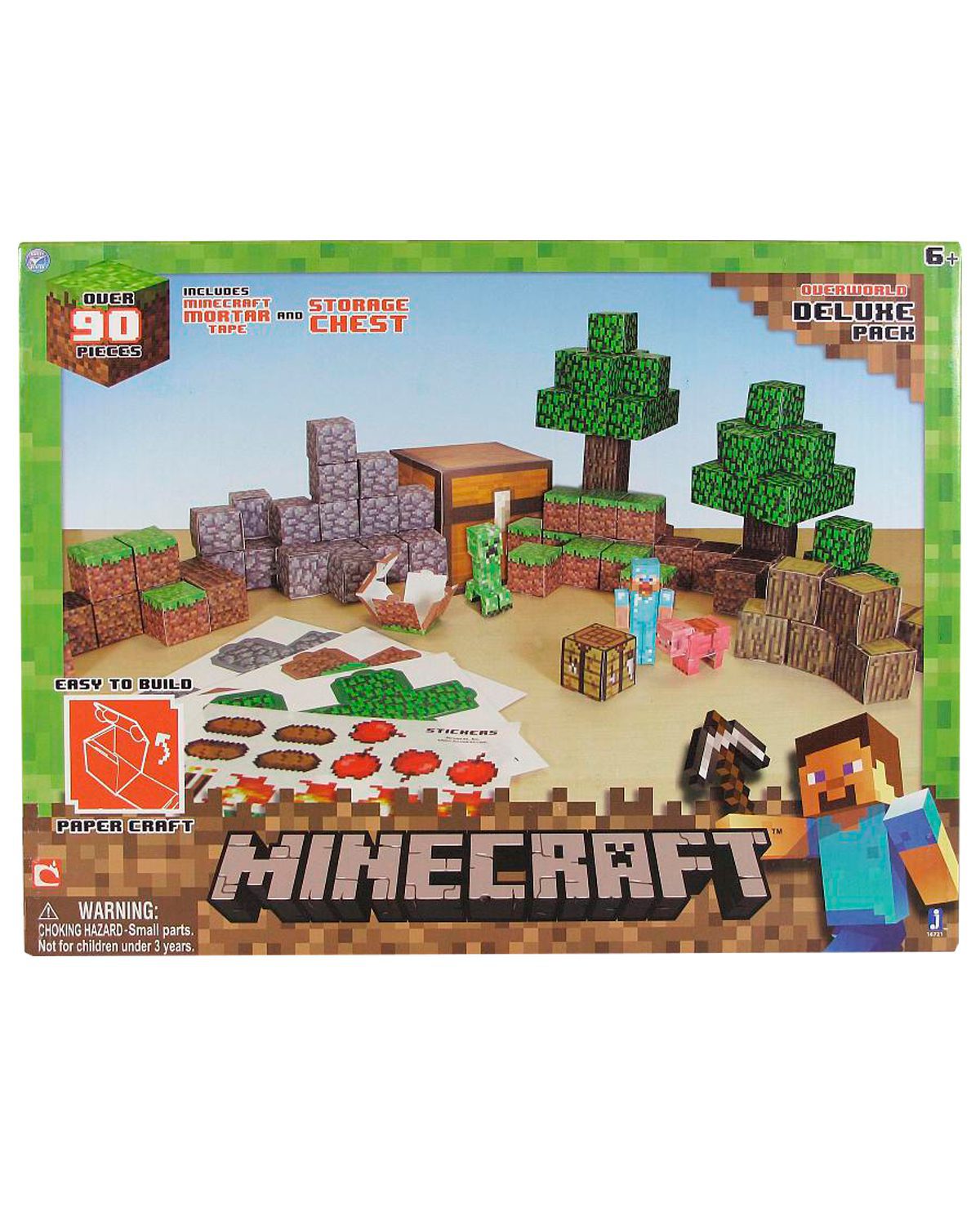 SET DE PAPIROFLEXIA DELUXE MINECRAFT OVERWORLD - Image 2