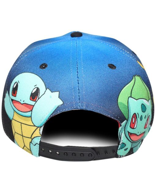 GORRA SNAPBACK POKEMON STARTERS AZUL - Image 2