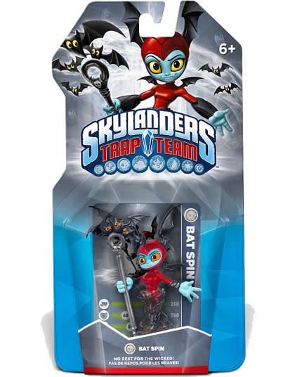 SKYLANDERS TRAP TEAM BAT SPIN